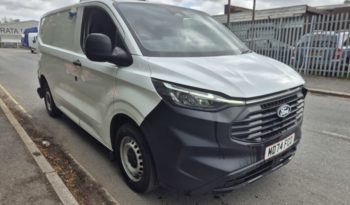 2025 74 FORD TRANSIT CUSTOM 2.0 EcoBlue 110 H1 Leader Fridge Damaged Salvage full