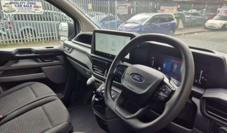 2025 74 FORD TRANSIT CUSTOM 2.0 EcoBlue 110 H1 Leader Fridge Damaged Salvage full
