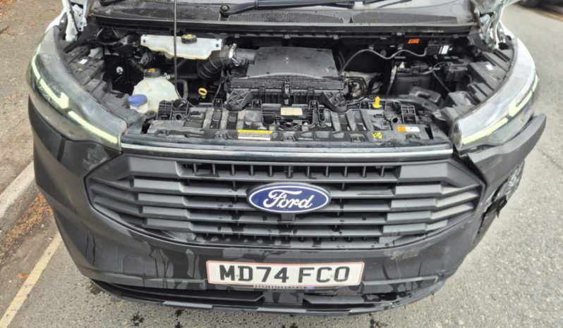 2025 74 FORD TRANSIT CUSTOM 2.0 EcoBlue 110 H1 Leader Fridge Damaged Salvage full