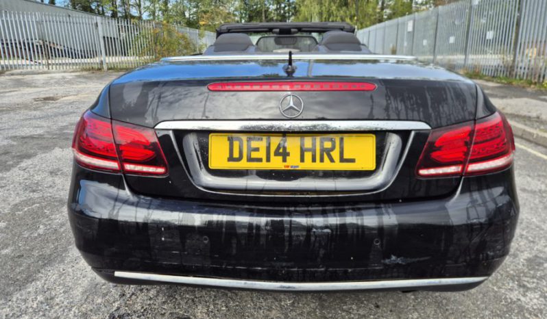 2014 14  MERCEDES BENZ E CLASS E220 CDI SE 7G Tronic Convertible Damaged Salvage full