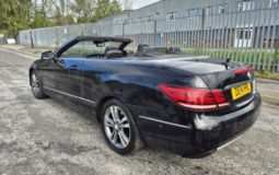 2014 14  MERCEDES BENZ E CLASS E220 CDI SE 7G Tronic Convertible Damaged Salvage