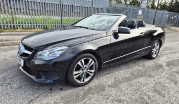 2014 14  MERCEDES BENZ E CLASS E220 CDI SE 7G Tronic Convertible Damaged Salvage full