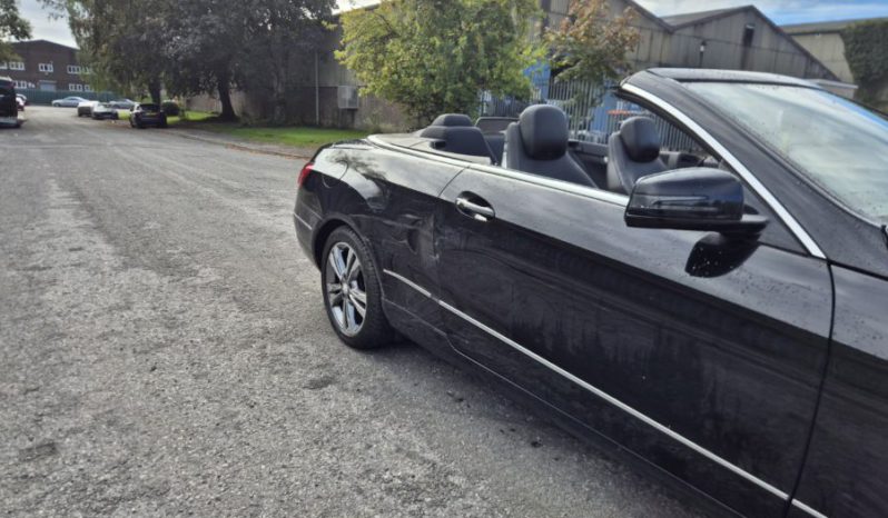 2014 14  MERCEDES BENZ E CLASS E220 CDI SE 7G Tronic Convertible Damaged Salvage full