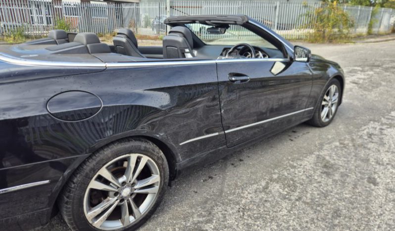 2014 14  MERCEDES BENZ E CLASS E220 CDI SE 7G Tronic Convertible Damaged Salvage full