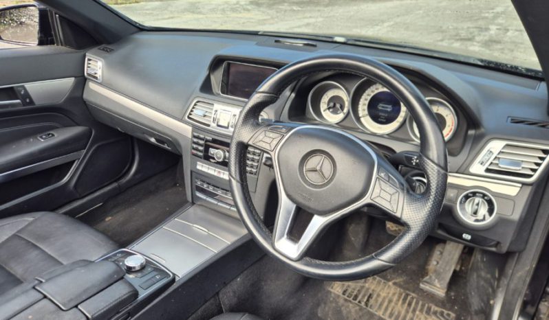 2014 14  MERCEDES BENZ E CLASS E220 CDI SE 7G Tronic Convertible Damaged Salvage full