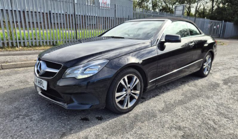 2014 14  MERCEDES BENZ E CLASS E220 CDI SE 7G Tronic Convertible Damaged Salvage full