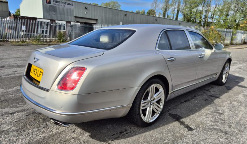 2013 63 BENTLEY MULSANNE 6.8 V8 4dr Auto Damaged Salvage CAT N full