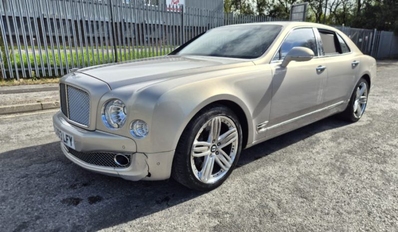 2013 63 BENTLEY MULSANNE 6.8 V8 4dr Auto Damaged Salvage CAT N full