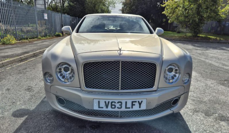 2013 63 BENTLEY MULSANNE 6.8 V8 4dr Auto Damaged Salvage CAT N full