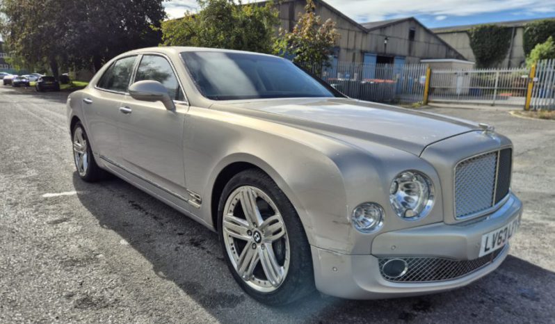 2013 63 BENTLEY MULSANNE 6.8 V8 4dr Auto Damaged Salvage CAT N full